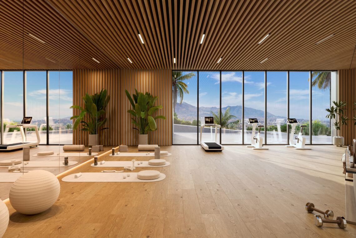 Ibero Mijas Cala Interiores Gimnasio